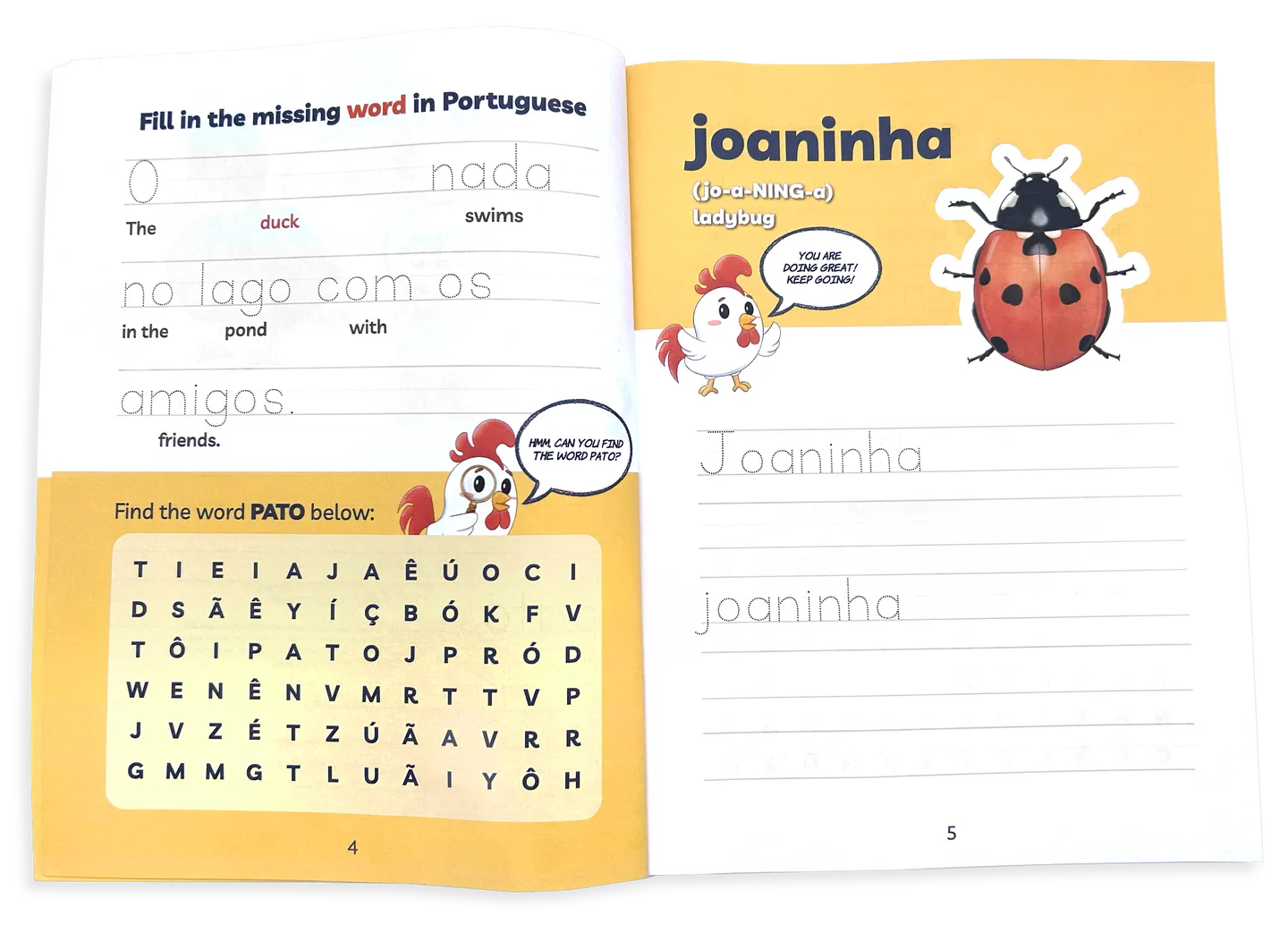 Europe Portuguese Handwriting Practice for Kids aged 4-7: The Complete Workbook Series for Bilingual Families